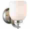 Wi61029 World Imports Wall Sconce Glass Light Fixture Brushed Nickel Home Interior Hallway Lighting 08938 90030