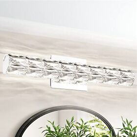 Wihtu Led Bathroom Light Fixtures 24 Inches Dimmable Chrome Vanity