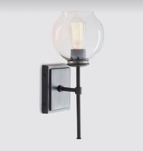 06232202 Williams Sonoma Elegant Wall Decor Sonoma/pottery Barn Milo Organic Glass Sconce New
