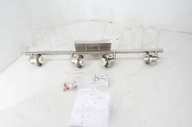 Sl-sg-ttfo-4l-sn Winshen 4 Bulb Track Lighting Fixtures Rotatable Head