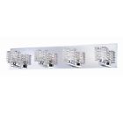 25725-yow World Collection Lenza Vanity Imports Chrome Light 25724-yow Bath Bar 4-light