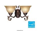 Wi262324 World Imports Crackled Silver 2-light Wall Bronze Sconce
