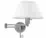 Ws14-52 House Of Troy Wall Lamp Swing Arm Satin Nickel New Nice 753174008111