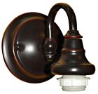 Wsf111-1wdbz Portfolio Traditional Bronze Arm Wall Sconce Inch 080629700567