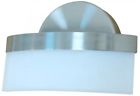 Wsl11bnk Style Selections Lynnpark Brushed Nickel Arm Led Wall Sconce