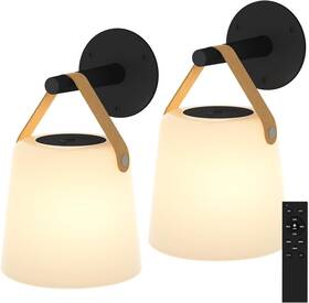 Tch-bows05 Xiamen Xingfeixiang Tacahe Rechargeable Wall Sconce - Plastic Frosted Lampshade 3 Color Temp And 5 B Tch-bows05 Xiamen Xingfeixiang Tacahe Rechargeable Wall Sconce - Plastic Frosted Lampshade 3 Color Temp And 5 B