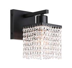 Xb-w327-1-mb Xinbei Lighting Crystal Wall Sconce Modern Bathroom Light With K9 Clear Stran