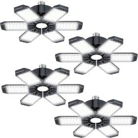 Gara-001 Xinghuanlit Garage Lighting 4 Pack - 200w 20000lm 6500k Led Ceiling Lights With 6