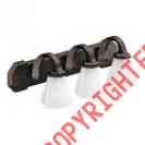 Yb9763orb Rubbed Light Three Oil Moen Globe Bronze Felicity 2 Fixtures