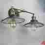 Ybd56bu Ecopwer Simplicity Edison Industrial Wall Lighting Metal Shade With Mirror Sconce 706795301246