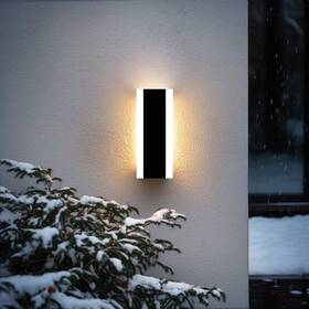Ycmgead 766097716988 Outdoor Wall Light Fixtures Modern Long Led Sconce Black Exterior