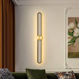0-shape Yenigy Bd2023 Modern Wall Sconces 3 Color Lights Matte Black Surface And Bronz