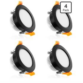 Ygs-tech 744702382483 3 Inch Led Recessed Lighting Dimmable Downlight 5w 4 Pack