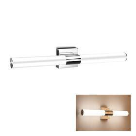 Yhtlaeh 192242589181 24inch Led Bathroom Vanity Light Fixtures Polished Chrome Daylight White Ligh