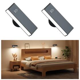 El-hsy-02 Yilaie Battery Operated Wall Sconces Set Of 2 Led Mounted Lights With 4000mah El-hsy-02 Yilaie Battery Operated Wall Sconces Set Of 2 Led Mounted Lights With 4000mah