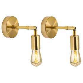 Yg06dj Yngia Bathroom Vanity Light Industrial Wall Sconce Lamp 2 Pack Bru