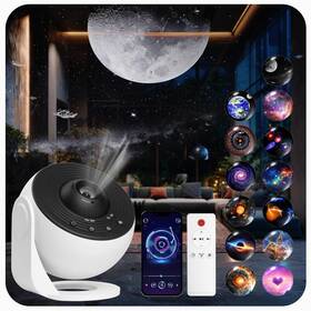 Bl-dqy02-probt Ysonla Galaxy Projector For Bedroom Pro Version Hd 12 In 1 Film Discs Star Projecto