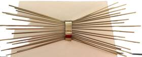 Yubole 313093982970 Brass Midcentury Modern Starburst Wall Sconce Cover Only Art Deco Gold