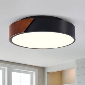 20220331002 Yumpaug Modern Black Flush Mount Ceiling Light 2-light Mid-century Fix 20220331002 Yumpaug Modern Black Flush Mount Ceiling Light 2-light Mid-century Fix