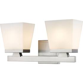 1937-2v-bn Z-lite Astor 2 Light 16 Inch Brushed Nickel Vanity Wall