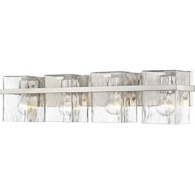 1938-4v-bn Z-lite - Bennington 4 Light Bath Vanity In Traditional Style-7 Inches Tall And
