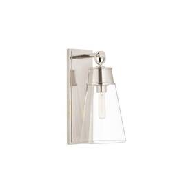 2300-1sl-pn Z-lite - Wentworth 1 Light Wall Sconce In Restoration Style-16 Inches Tall And
