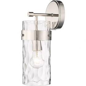 3035-1ss-pn Z-lite Fontaine Wall Sconce Polished Nickel