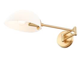 3048s-mgld Z-lite 3048s Breton 5 Inch Tall Wall Sconce - Gold