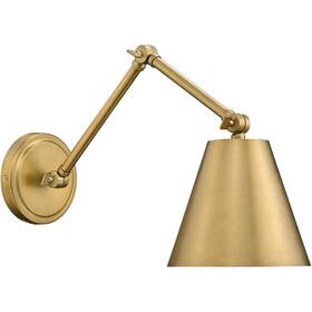 347s-rb Z-lite Regent 8 Inch Tall Wall Sconce Rubbed Brass