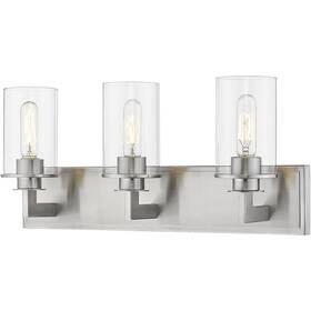 462-3v-bn Z-lite Savannah 3 Light 23 Inch Brushed Nickel Vanity Wall