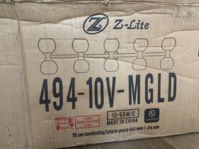 494-10v-mgld Z-lite Artemis 10 Light 11 Inch Wide Vanity -modern Gold