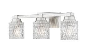 Z-lite 6101-3v-bn Z-lite 6101-3v Jacqueline 3 Light 23 Inch W Vanity - Nickel