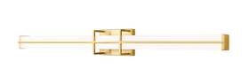 Z-lite 685659192865 1011-40w-led Harrison 40 Inch W Led Bath Bar - Gold