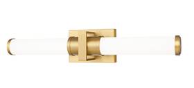 Z-lite 685659207897 1019-25w-led Idris 2 Light 26 Inch W Bath Bar - Gold Z-lite 685659207897 1019-25w-led Idris 2 Light 26 Inch W Bath Bar - Gold