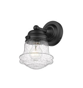 Style-9.5 Z-lite 736-1s-mb Vaughn - 1 Light Wall Sconce In Industrial Inches