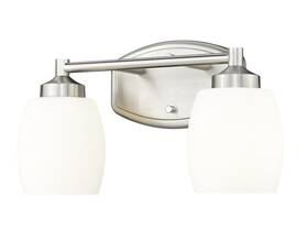 745-2v-bn Z-lite 745-2v Kendrick 2 Light 15 Inch W Vanity - Nickel