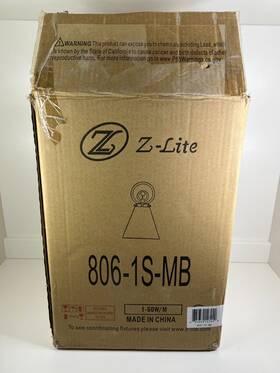 806-1s-mb Z-lite - Wall Sconces Indoor Lighting