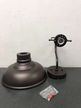 016-1b-orb Zeyu 11 Inch Farmhouse Gooseneck Barn Light Vintage Wall Sconce For Porch Warehouse