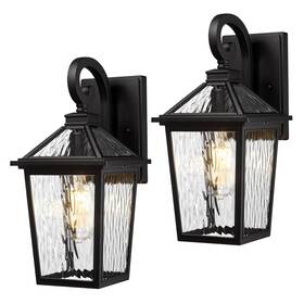 Zx58b-2pk-sw Zeyu 2 Pack Outdoor Wall Lamp Lights Medium Porch For Ho