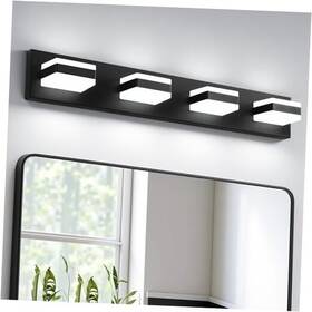 Amz-tbl-071 Zhongshan Cook Lighting Co. Ltd. Bathroom Fixtures Over Mirror 4 4-light 29.5 Inch 5000k Matte Black