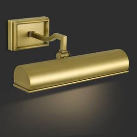 Zhtiechui 726084354418 Modern 12in Brass Picture Lights For Wall Hardwired Gold Light Adjustab