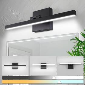Xtk02 Zouzai Modern Led Bathroom Vanity Light Bar Black Ip44 Over Mirror Bath Wall
