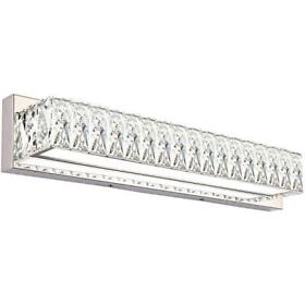 Zuzito Crystal Dimmable Bathroom Vanity Lighting Fixtures 7500 Modern Led