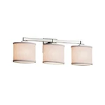 Justice Design Group FAB-8433-30-WHTE-CROM Bathroom Fixtures Indoor Lighting. Fixed Price $129.00.