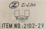 Z-lite 2102-2V Cannondale Light Bathroom Vanity Nickel. Fixed Price $64.95.