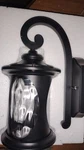 Starcurin Outdoor Sconce Wall Light Fixture Waterproof Exterior Ripple Glass. Fixed Price $40.00.