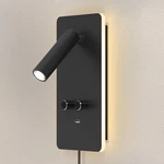 Plug Led Wall Sconce Backlighting Dimmable Reading Bedside Spot Lamp Usb Port. Fixed Price $37.99.
