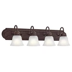 Kichler Independence 30 In. 4-LIGHT Tannery Bronze Traditional Vanity. Fixed Price $36.99.