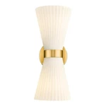 Gold Sconce Wall Lighting, Hwh Single Vanity Fixture Brushed .... Fixed Price $102.29.