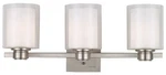 Design House 556159 Oslo 3 Light 10" Tall Wall Sconce - Nickel. Fixed Price $118.01.